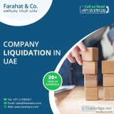 Need to liquidate a company - company liquidation in dubai