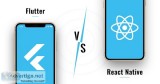 Performance comparison between flutter vs react native