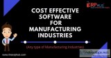 TheERPHub offers Manufacturing Software Service at   affordable 