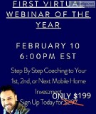 Virtual mobile home webinar