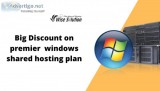 Get Big Discount on premier windows shared hosting plan in Wises