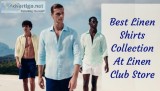 Best Linen Shirts Collection At Linen Club Store