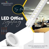 Use LED Office Lighting to enhances productivity.