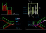 Stair railing details  Stair handrail details  Metal railing det