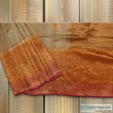 Double Colour Tussar Silk Saree