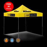 Custom Canopy Tent Design Printed Canopy And Branded Pop Up Tent