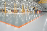 Epoxy paint, sports floor