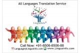 TOP Language Translation Company In India And Worldwide  Linguai