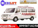 Get Medilift Road Ambulance Service in Gosaintola Ranchi with al