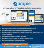 Ample - AI-Driven Video Bot Product by XcelTec for Sales Automat