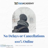 No Delays or Cancellations  Take 100% Online Classes