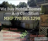 I buy mobile homes