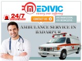 Smooth Patient Transfer Ambulance Service in Badarpur by Medivic