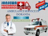 The Most Convenient Ambulance Service in Doranda by Jansewa Panc