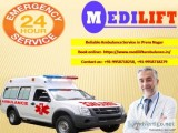 Get Reliable Ambulance Service in Prem Nagar Ranchi by Medilift 