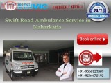 Swift Road Ambulance Service in Naharkatia by Medivic Ambulance