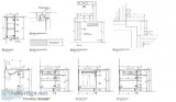 Architectural Millwork Shop Drawings - Silicon USA