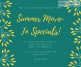 Summer Move-In Specials