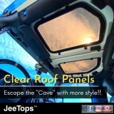 Jeep Wrangler Clear Roof Panels