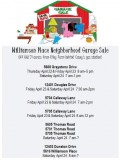 Williamson Place neighborhood garage sale