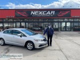 Shiny Silver Honda Civic SOLD To A Satisfied Customer