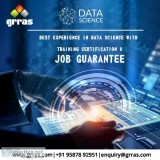 Best experience in Data science with training certification and 