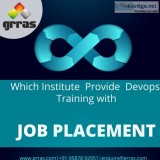 Which institute provides DevOps training with Job Placement