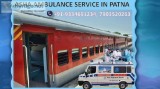 Get 24-hour Emergency Service in Train Ambulance Patna Asha