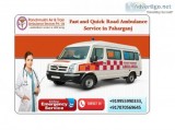 Fast and Quick Road Ambulance Services in Paharganj by Panchmukh