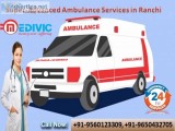 Medivic Road Ambulance Services in Ranchi At An Affordable Price