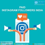 Buy paid and real instagram followers india