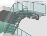 Stair Handrail Detailing Drawings Services - Silicon USA