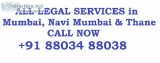 All Legal Services in Mumbai Thane Navi Mumbai. Call Now 91 8803