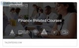 Finance Related Courses