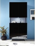 Arith Italian Black Gloss Display Cabinet