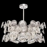 Buy Fine Art Chrysanthemums 30&Prime Round Pendant  Chandelier  