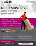 Professional moving helpers Call MOVHRS