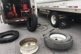 Onsite Truck Tyres Repairs  CC Tyres Penrith