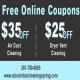 alco air duct cleaning spring TX