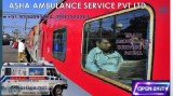 Get a Train Ambulance Service with bed-2-bed service with a budg