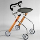 Mobility wheeled walkers and rollators