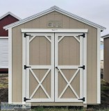 8x12 utility shed storage building