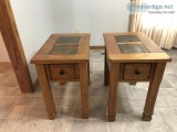 Progressive Furniture Rustic Ridge Chairside Tables