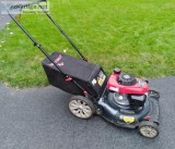 TROY BILT TB130 PUSH LAWN MOWER W GRASS BAG