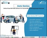 Auto genius erp - cloud software for automobile/electric vehicle