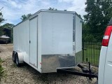 2017 Haulmark Thrifty Enclosed V-Nose Cargo Utility Trailer