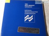 NATIONAL SEMICONDUCTOR CORP - 1984 MOS MEMORY DATA BOOK