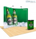 Pop Up Display Booth Available in Different Shapes And Sizes