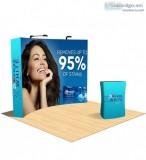 Custom Fabric Trade Show Pop Up Display - Display Solution