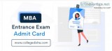 Mba entrance admit card download mba entrance hall ticket